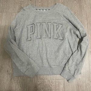 Pink crewneck sweater